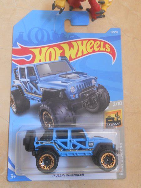Jual Hotwheels 17 Jeep Wrangler 2017 Blue Biru Hot Wheels 2019 Hw Baja