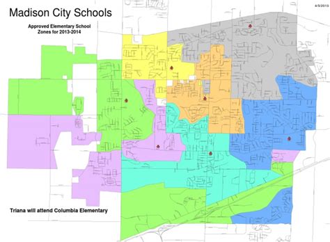 New Madison Elementary School Zones