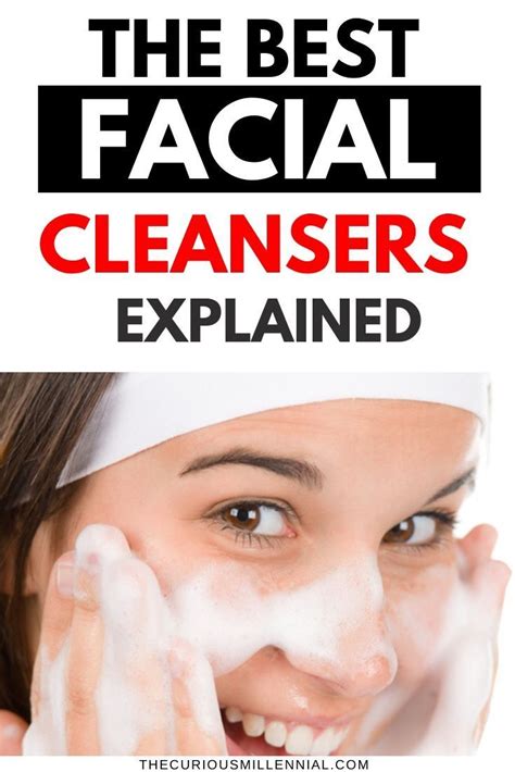 10 Types Of Facial Cleansers For Different Skin Types Best Facial
