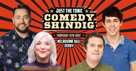 Just The Tonic Comedy Shindig With Jason Manford Melbourne