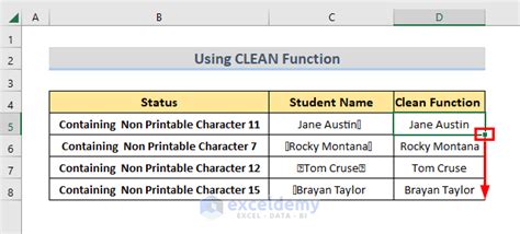 How To Remove Non Printable Characters In Excel