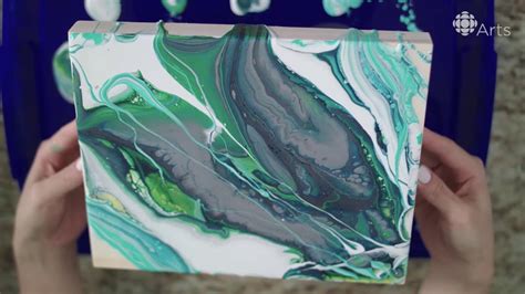 How To Create Mesmerizing Marble Paintings Youtube