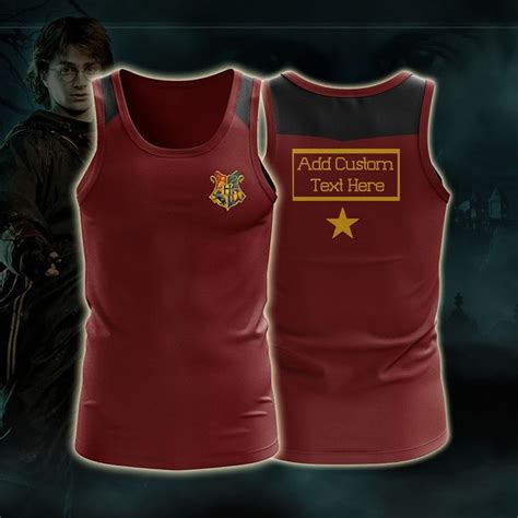 Harry Potter Triwizard Tournament Potter Custom 3d Tank Top