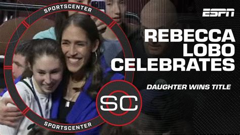 Rebecca Lobo Celebrates Her Daughters State Championship Victory 🤩