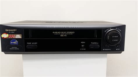 Amazon Com Sharp Vc H Head Video Cassette Recorder Vcr Electronics