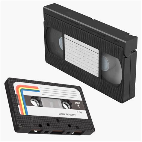 Vhs Cassette Tape 3d Model Turbosquid 1176887
