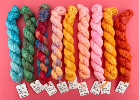 The Yarn Whisperer Hand Dyed 4ply Appletons Tapestry Wools