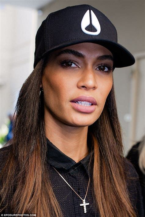Joan Smalls Gives Very Leggy Display In Micro Shorts And Thigh Boots