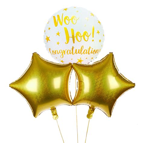 Buy Woo Hoo Congratulations Balloon Bouquet The Perfect T For