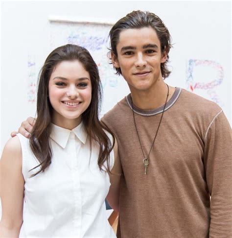 Odeya Rush And Brenton Thwaites Attend The Giver Special Fan Event At