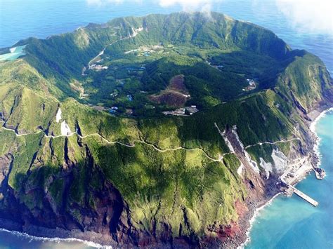 Check out more about aogashima island. Tour Travel Vacation Hotels: Visit Volcanic Crater Island ...