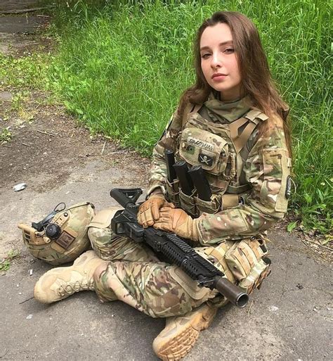 Pin En Military Girl