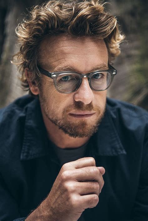 Simon Baker Photographed On May In New York City By Reto