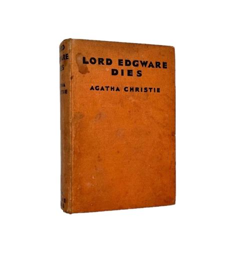lord edgware dies by agatha christie first edition the crime club collins 1933 2