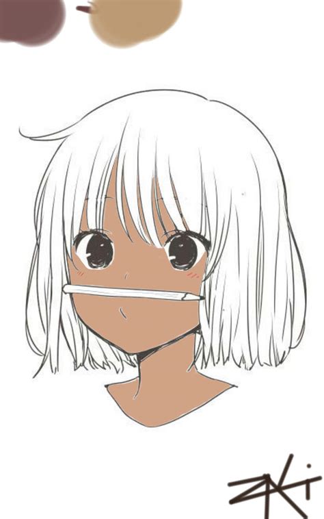 Tan Anime Girl By Zakimoto On Deviantart
