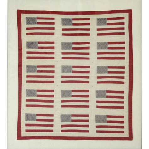 This American Flag Quilt Is A Wonderful Symbol Of Patriotism It Is A