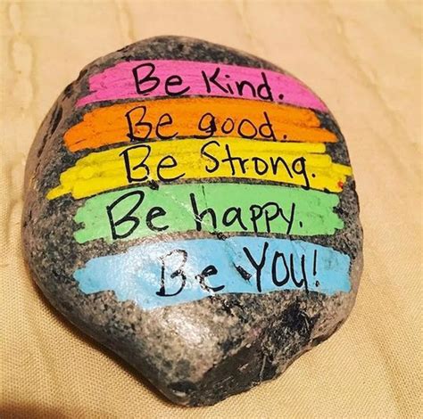 Diy Ideas Of Painted Rocks With Inspirational Picture And Words 20 9f0