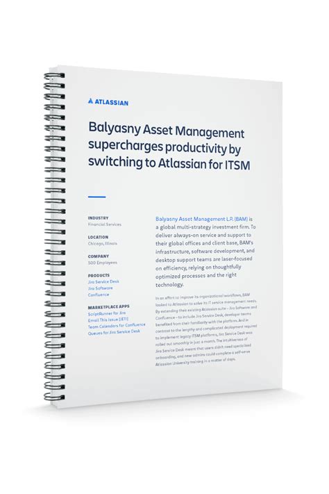 Balyasny 通过从 ServiceNow 切换到 Atlassian for ITSM 来提高工作效率