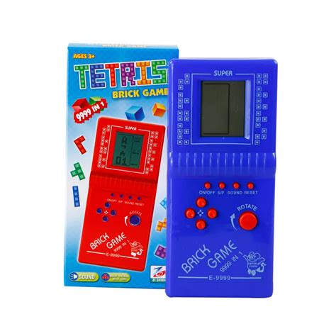 Cdragon Classic Childhood Tetris Handheld Game Players Lcd Electronic