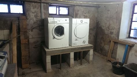 Denn zu zeiten des baus kann man eine miele softtronic w 4164 mit einem trockner miele t 9266 c übereinander stabeln, da das bedienelement oben schräg angebracht ist? Podest für Waschmaschine und Trockner – Teil 5 – Werklich ...