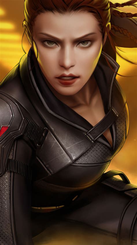 2160x3840 Black Widow Marvel Future Fight Sony Xperia Xxzz5 Premium
