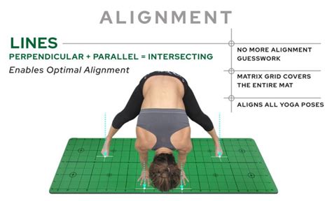 Alignment In Yoga Poses Made Simple With Grid And Lines