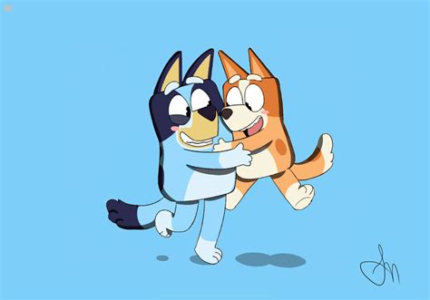 Bluey And Bingo By Beant00ns On Deviantart