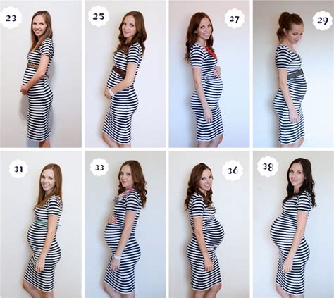 15 Adorable Weekly Baby Bump Photo Ideas