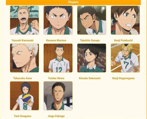 If there's any other character in haikyuu!! Haikyuu!! - Random Chats DISCONTINUED - Haikyuu!! Cast - Wattpad