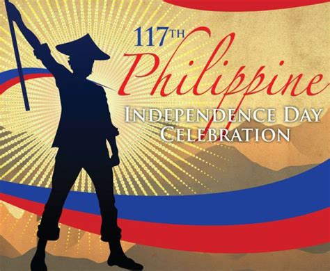 To be free isn't just about liberation, from external oppressors some.of the highlights of the 118th independence day as seen from my vantage point. June 12, 2015 Holiday: 117th Philippine Independence Day ...