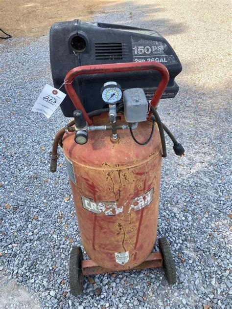 Craftsman 150 Psi Air Compressor Taylor Auction And Realty Inc