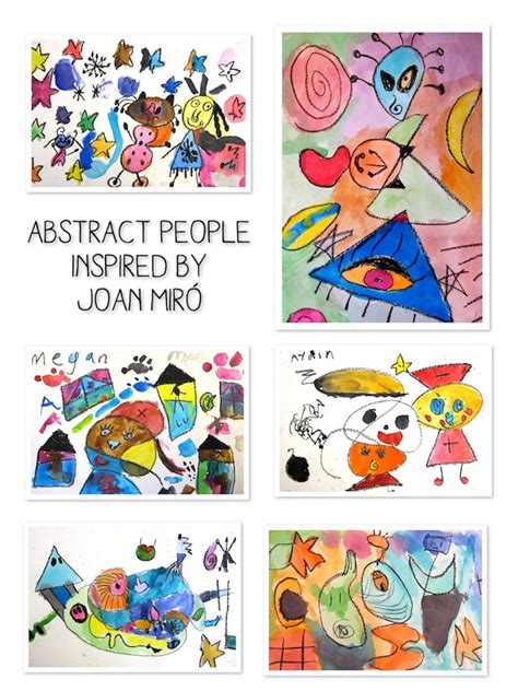 Abstract Art Inspired By Joan Miro Art Is Basic An