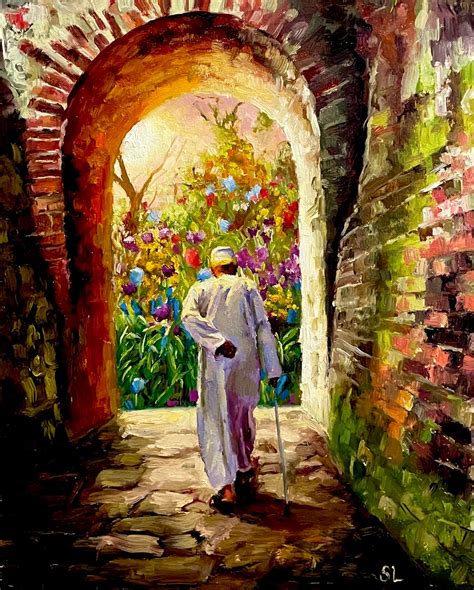 Paradise Found Original Oil Painting | Safia Latif