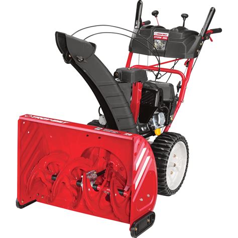 Complete exploded views of all the major manufacturers. Troy-Bilt 2-Stage Electric Start Snow Blower with Airless Tires — 28in., 243cc Engine, Model ...