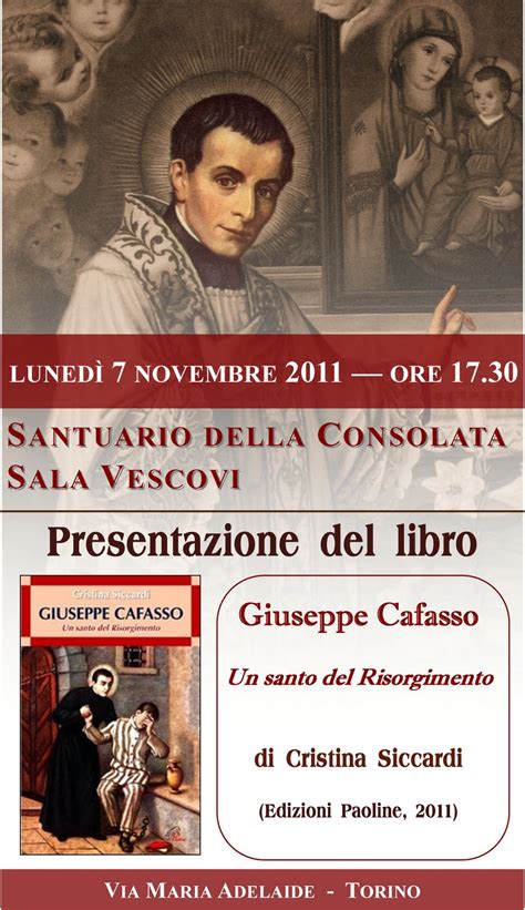 Le vicende napoleoniche vedono la fine del monachesimo cistercense. MiL - Messainlatino.it: La vita di San Giuseppe Cafasso ...