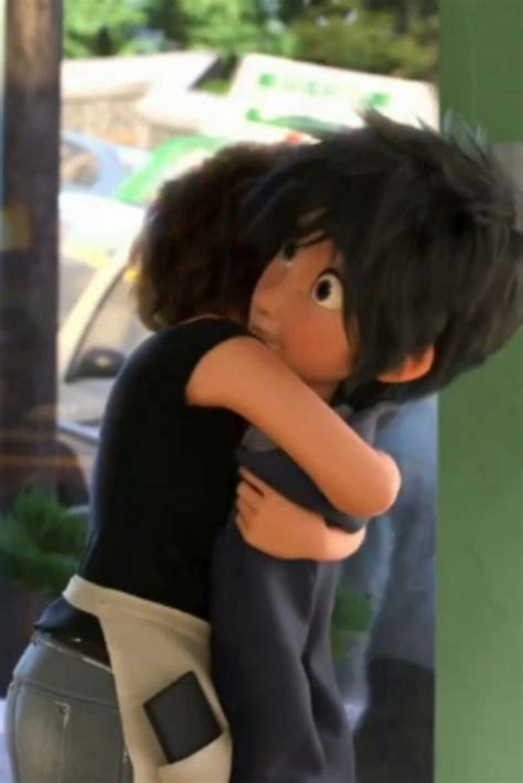 Aunt Cass Hugging Hiro Hamada She Always Treats Hiro And Tadashi As