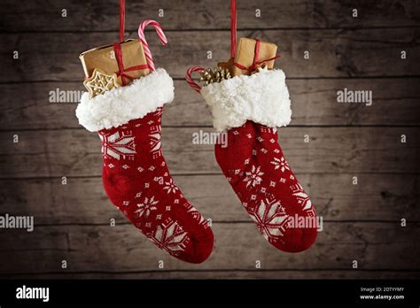 Filled Stockings Hi Res Stock Photography And Images Alamy