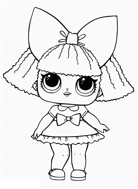 Lol Coloring Pages Lol Surprise Dolls Coloring Pages Print