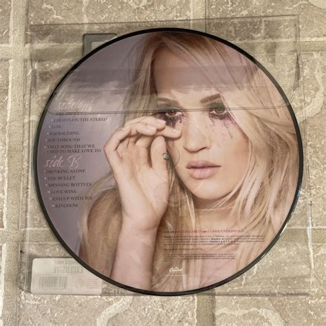 Carrie Underwood Cry Pretty Picture Disc 2019 Capitol Lp Vinyl Record