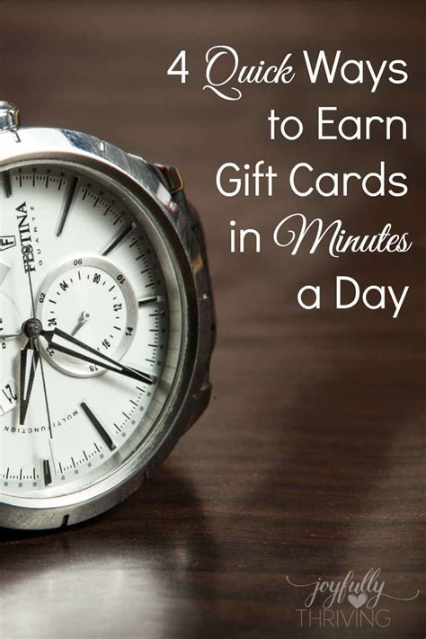 Maybe you would like to learn more about one of these? 4 Quick Ways to Earn Gift Cards in Minutes a Day