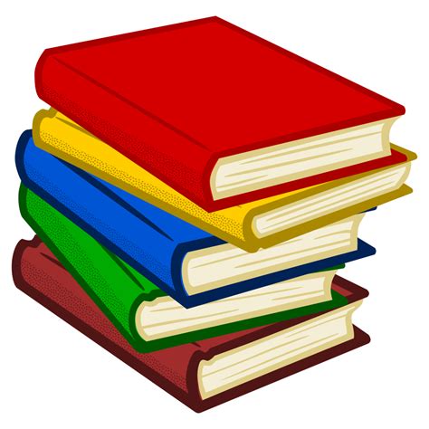 The big book club inc. OnlineLabels Clip Art - Bookes - Coloured