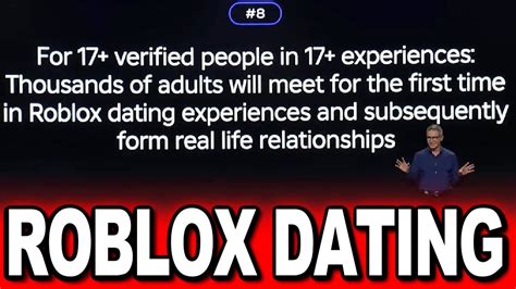 Roblox Now Wants Online Dating Youtube