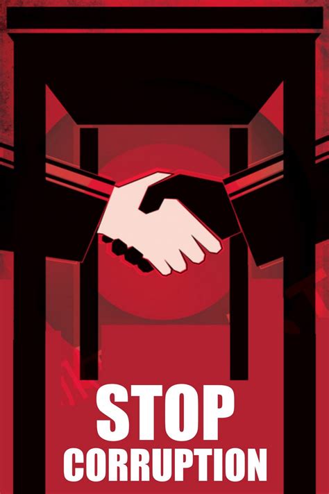 Corruption Poster Stop Corruption