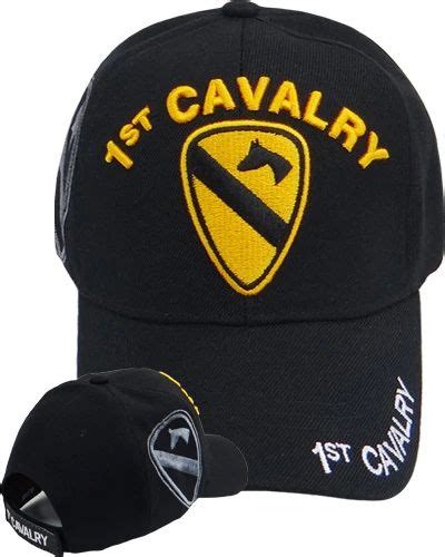 1st Cavalry Division Cap Black Marine Corps Hats Cap