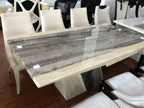 Natural Color Imported Italian Marble Dining Tables Rs 150000 Unit