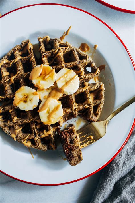 Crispy Vegan Buckwheat Waffles Making Thyme For Health