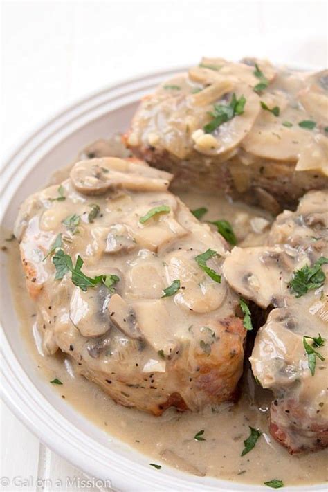 Learn how to make creamy pork chops and mushrooms. cream of mushroom soup baked pork chop recipe-#cream #of #mushroom #soup #baked #pork #chop # ...