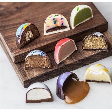 Valrhona offers a wide variety of high quality chocolate. Inside Out! Too pretty to eat or too delicious to be this ...