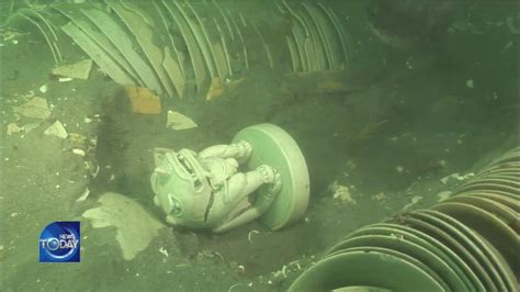 Underwater Relics Unveiled To Public