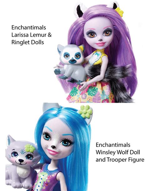 Dolls Enchantimals Wolf Doll Mattel Frh